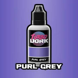 Gamers Guild AZ Turbo Dork Turbo Dork: Metallic Acrylic Paint: Purl Grey (20ML Bottle) GTS