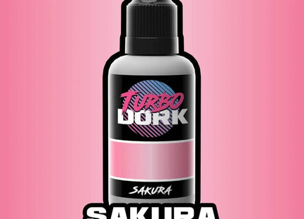 Gamers Guild AZ Turbo Dork Turbo Dork: Metallic Acrylic Paint: Sakura (20ML Bottle) GTS