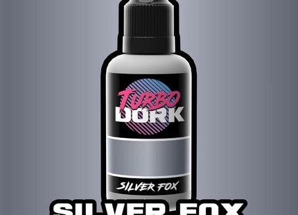 Gamers Guild AZ Turbo Dork Turbo Dork: Metallic Acrylic Paint: Silver Fox (20ML Bottle) GTS