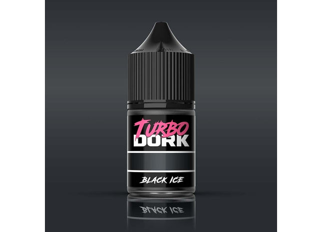 Gamers Guild AZ Turbo Dork Turbo Dork: Metallics Acrylic Paint: Black Ice (22ml Bottle) GTS