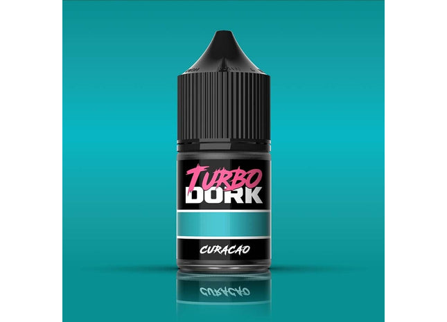 Gamers Guild AZ Turbo Dork Turbo Dork: Metallics Acrylic Paint: Curacao (22ml Bottle) GTS