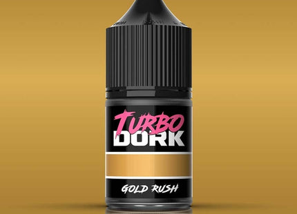 Gamers Guild AZ Turbo Dork Turbo Dork: Metallics Acrylic Paint: Gold Rush (22ml Bottle) GTS