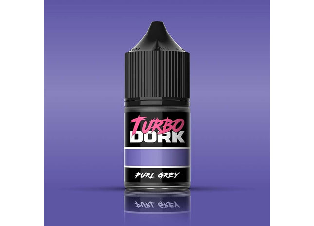Gamers Guild AZ Turbo Dork Turbo Dork: Metallics Acrylic Paint: Purl Grey (22ml Bottle) GTS