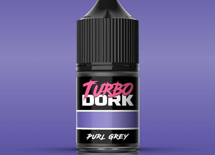 Gamers Guild AZ Turbo Dork Turbo Dork: Metallics Acrylic Paint: Purl Grey (22ml Bottle) GTS