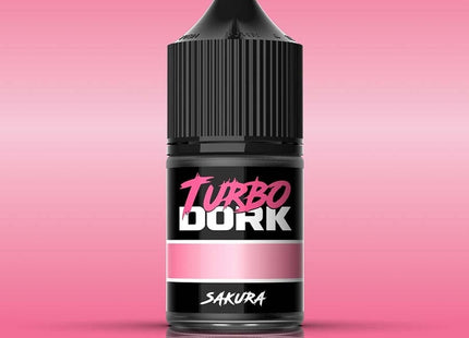 Gamers Guild AZ Turbo Dork Turbo Dork: Metallics Acrylic Paint: Sakura (22ml Bottle) GTS