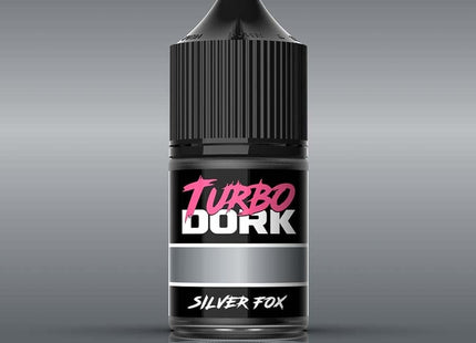 Gamers Guild AZ Turbo Dork Turbo Dork: Metallics Acrylic Paint: Silver Fox (22ml Bottle) GTS