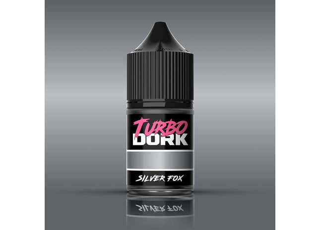 Gamers Guild AZ Turbo Dork Turbo Dork: Metallics Acrylic Paint: Silver Fox (22ml Bottle) GTS