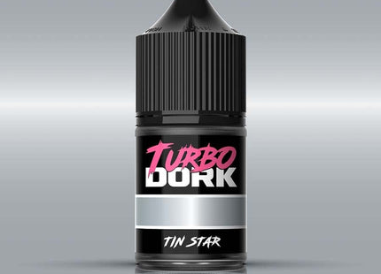 Gamers Guild AZ Turbo Dork Turbo Dork: Metallics Acrylic Paint: Tin Star (22ml Bottle) GTS