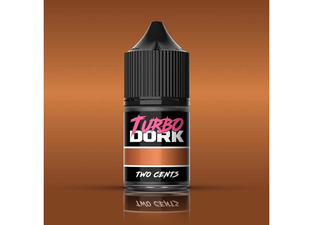 Gamers Guild AZ Turbo Dork Turbo Dork: Metallics Acrylic Paint: Two Cents (22ml Bottle) GTS