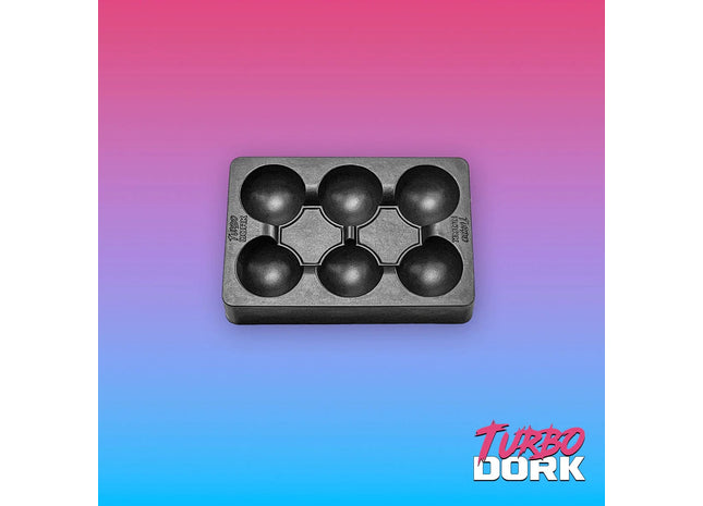 Gamers Guild AZ Turbo Dork Turbo Dork Small Black Silicone Dry Palette Gamers Guild AZ