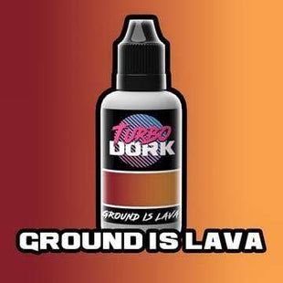 Gamers Guild AZ Turbo Dork Turbo Dork: Turboshift Acrylic Paint: Ground is Lava (20ML Bottle) GTS