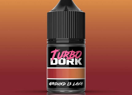 Gamers Guild AZ Turbo Dork Turbo Dork: Turboshifts Acrylic Paint: Ground Is Lava (22ml Bottle) GTS