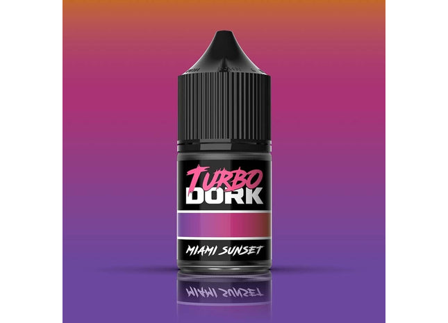 Gamers Guild AZ Turbo Dork Turbo Dork: Turboshifts Acrylic Paint: Miami Sunset (22ml Bottle) GTS