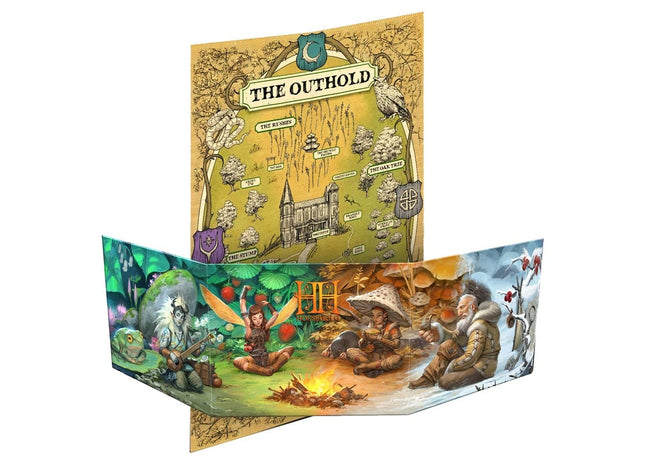 Gamers Guild AZ Two Little Mice Household: Season Screen & Map of the Garden (Pre-Order) ACD Distribution