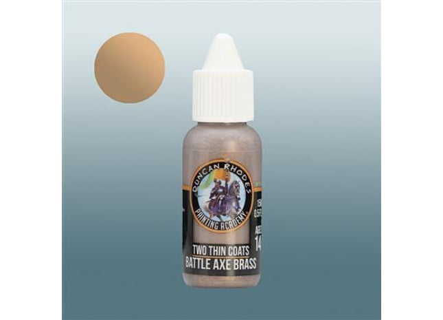 Gamers Guild AZ Two Thin Coats Two Thin Coats: Battle Axe Brass (Pre-Order) Asmodee