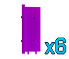 Gamers Guild AZ UberStax Clearance - Gamestax: UberStax - Universal Game Piece Holders (Purple) Clearance