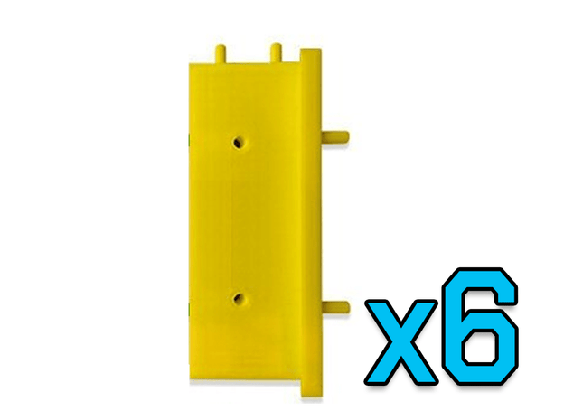 Gamers Guild AZ UberStax Gamestax: UberStax - Universal Game Piece Holders (Yellow) - Black Friday Discontinue