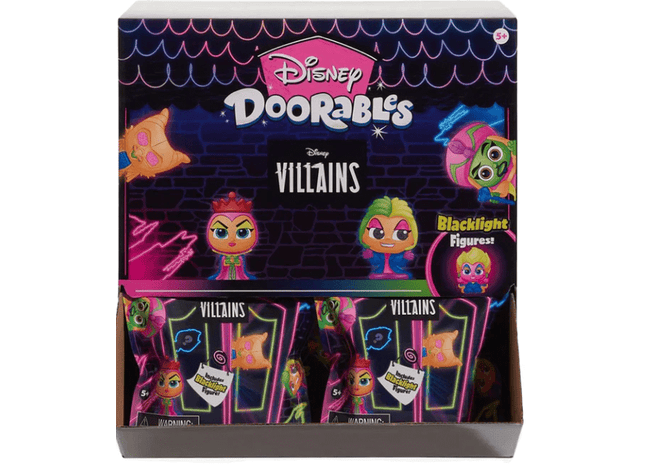 Gamers Guild AZ UCC Distributing Inc. Disney Doorables - Villains Blacklight Figures UCC Distributing Inc.
