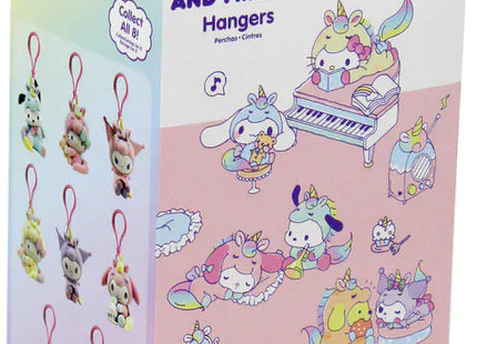 Gamers Guild AZ UCC Distributing Inc. Hello Kitty and Friends: Flocked Hanger Series 2 Blind Box Toy Temple
