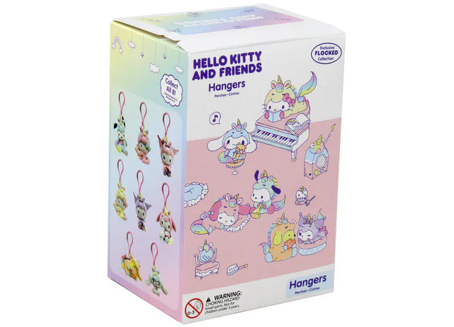 Gamers Guild AZ UCC Distributing Inc. Hello Kitty and Friends: Flocked Hanger Series 2 Blind Box Toy Temple