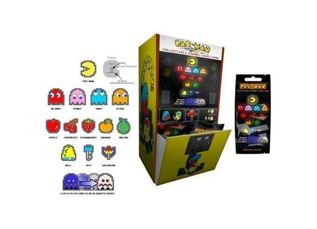 Gamers Guild AZ UCC Distributing Inc. Pac Man Enamel Pins UCC Distributing Inc.