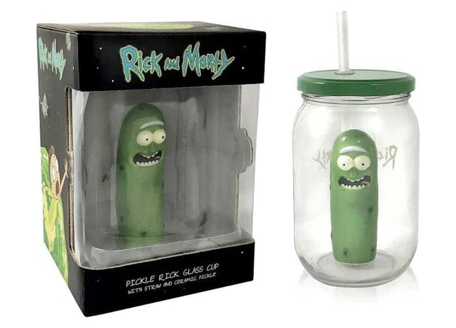 Gamers Guild AZ UCC Distributing Inc. Rick and Morty: Pickle Rick Glass Cup UCC Distributing Inc.