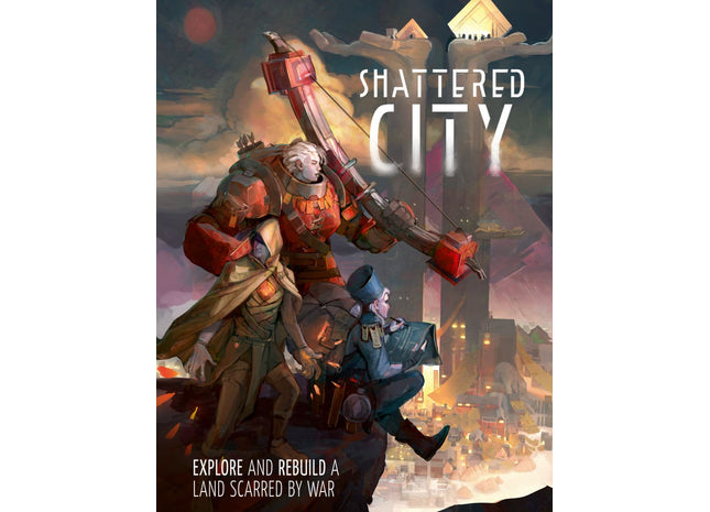 Gamers Guild AZ UFO Press Shattered City: Core Rulebook (Pre-Order) AGD