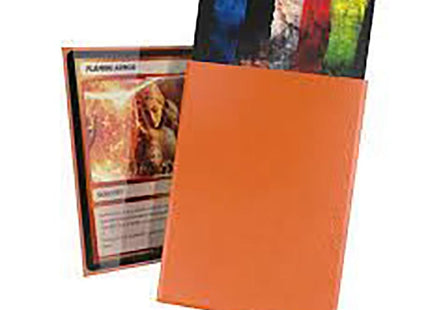 Gamers Guild AZ Ultimate Guard Cortex Sleeves: Standard Size Glossy Orange (100ct) (Pre-Order) GTS