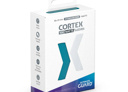 Gamers Guild AZ Ultimate Guard Cortex Sleeves: Standard Size Matte Petrol (100ct) (Pre-Order) GTS