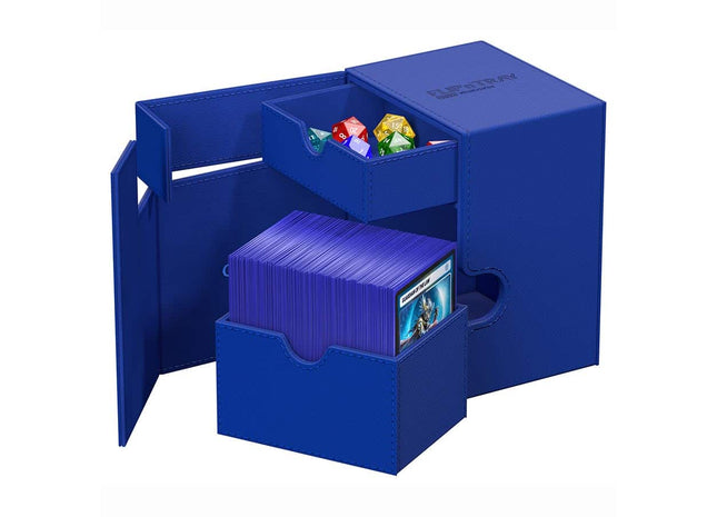 Gamers Guild AZ Ultimate Guard Deck Case 133+ Flip'N'Tray: Monocolor Blue (Pre-Order) GTS