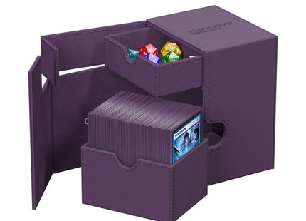 Gamers Guild AZ Ultimate Guard Deck Case 133+ Flip'N'Tray: Monocolor Purple (Pre-Order) GTS
