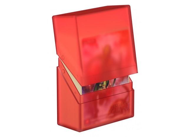 Gamers Guild AZ Ultimate Guard Deck Case 40+ Boulder Ruby GTS