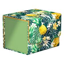 Gamers Guild AZ Ultimate Guard Sidewinder 100+ Xenoskin Deck Case Floral Cases II - Bahia Green GTS