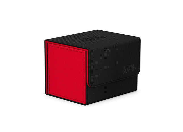 Gamers Guild AZ Ultimate Guard Sidewinder 100+ Xenoskin Deck Case - Synergy Black Red GTS