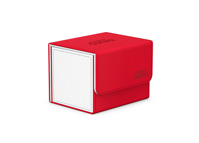 Gamers Guild AZ Ultimate Guard Sidewinder 100+ Xenoskin Deck Case - Synergy Red White GTS