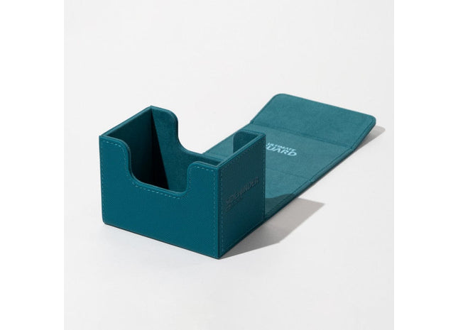 Gamers Guild AZ Ultimate Guard Sidewinder 80+ Xenoskin Deck Case - Mono-Color Petrol Southern Hobby