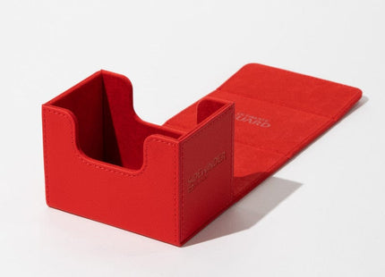 Gamers Guild AZ Ultimate Guard Sidewinder 80+ Xenoskin Deck Case - Mono-Color Red Southern Hobby