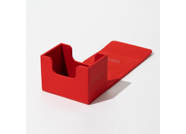 Gamers Guild AZ Ultimate Guard Sidewinder 80+ Xenoskin Deck Case - Mono-Color Red Southern Hobby