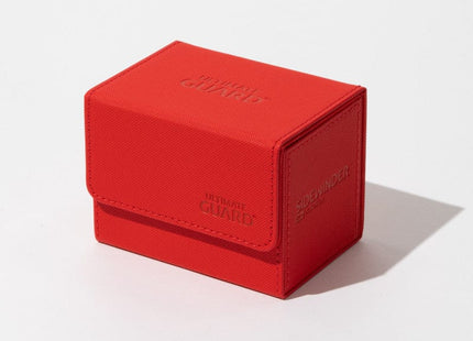 Gamers Guild AZ Ultimate Guard Sidewinder 80+ Xenoskin Deck Case - Mono-Color Red Southern Hobby