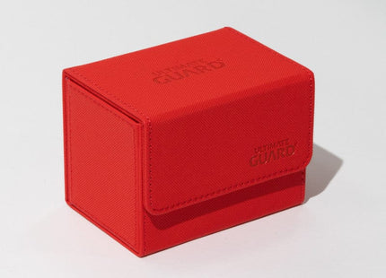 Gamers Guild AZ Ultimate Guard Sidewinder 80+ Xenoskin Deck Case - Mono-Color Red Southern Hobby