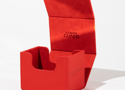 Gamers Guild AZ Ultimate Guard Sidewinder 80+ Xenoskin Deck Case - Mono-Color Red Southern Hobby