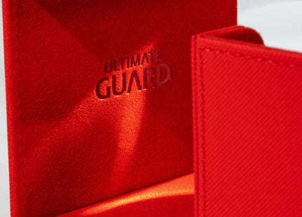 Gamers Guild AZ Ultimate Guard Sidewinder 80+ Xenoskin Deck Case - Mono-Color Red Southern Hobby