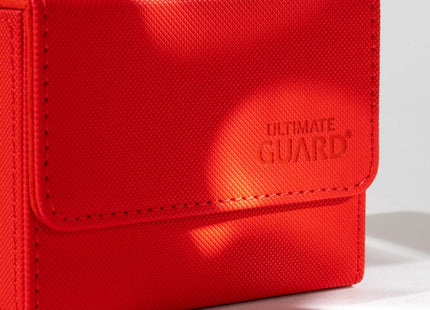 Gamers Guild AZ Ultimate Guard Sidewinder 80+ Xenoskin Deck Case - Mono-Color Red Southern Hobby