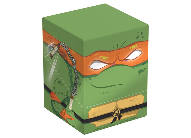 Gamers Guild AZ Ultimate Guard Squaroes: Teenage Mutant Ninja Turtles: Action Mode Michelangelo Deck Box (Pre-Order) ACD