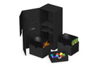 Gamers Guild AZ Ultimate Guard Twin Flip 'n' Tray 266+ Xenoskin Deck Case - Black Southern Hobby