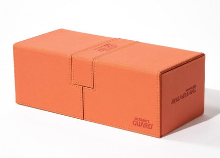 Gamers Guild AZ Ultimate Guard Twin Flip 'n' Tray 266+ Xenoskin Deck Case - Dark Orange 2022 Exclusive Southern Hobby
