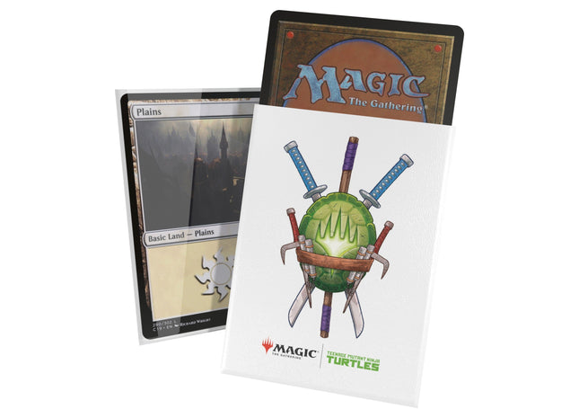 Gamers Guild AZ Ultimate Guard Ultimate Guard: Art Sleeves Magic: The Gathering | Teenage Mutant Ninja Turtles - Planeswalker Symbol (Pre-Order) Southern Hobby
