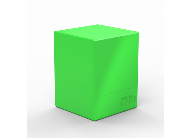 Gamers Guild AZ Ultimate Guard Ultimate Guard: Boulder 100+ Solid Neon Green (Pre-Order) Southern Hobby