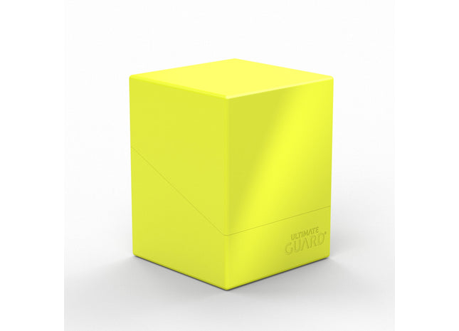 Gamers Guild AZ Ultimate Guard Ultimate Guard: Boulder 100+ Solid Neon Yellow (Pre-Order) Southern Hobby