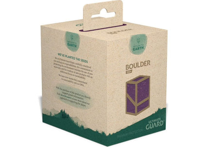 Gamers Guild AZ Ultimate Guard Ultimate Guard Return To Earth Boulder 133+ Purple (Pre-Order) Southern Hobby